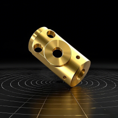 Polished Brass Parts for Granulating Machines and Plastic Granulating Customized - Brass Parts Surface Polishing Service