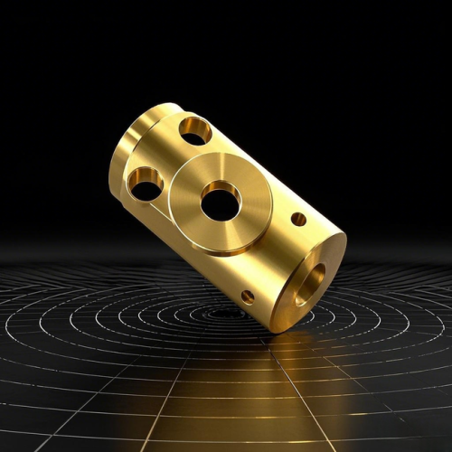 Polished Brass Parts for Granulating Machines and Plastic Granulating Customized - Brass Parts Surface Polishing Service