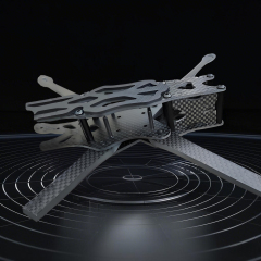 China Customized Carbon Fiber Drone Parts 3K Twill Matt Carbon Fiber Drone Frame Parts UAV Frame Components