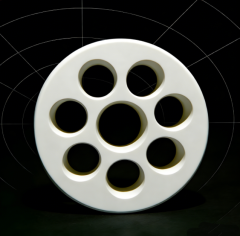 CNC Machining Alumina Parts Alumina Ceramic Semiconductor Components