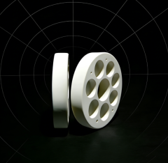 CNC Machining Alumina Parts Alumina Ceramic Semiconductor Components