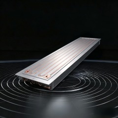 Extra-Long Profile Embedded Copper Tube Liquid Cold Plate