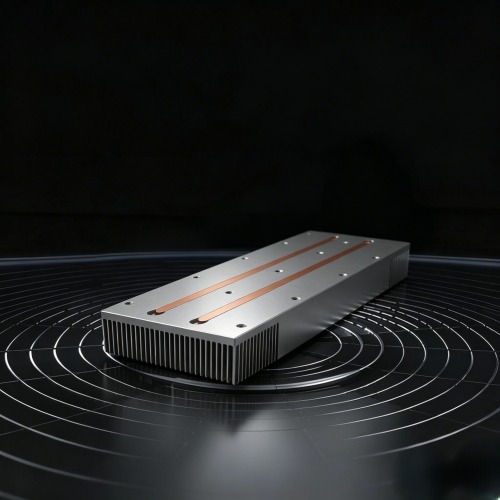 Copper-Aluminum Inlaid Tube Liquid Cold Plate | Embedded Oxygen-Free Copper Tube Water Cooler