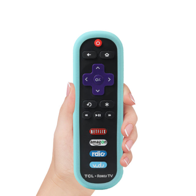 Silicone case for TCL Roku TV Box Remote Control
