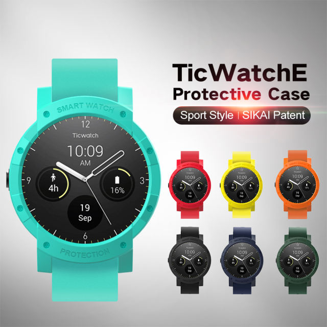 Ticwatch E Protective Case Cover Armor Case for Ticwatch E Smart Watch