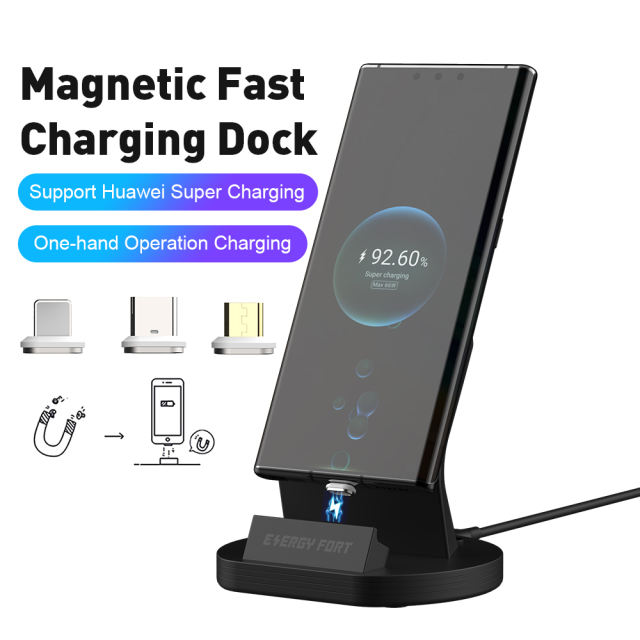 ENERGY FORT & SIKAI 11th Gen Magnetic Fast Wireless Charging Dock for Huawei Mate40 pro P40 Mate30 Mate20 P30 Pro P20