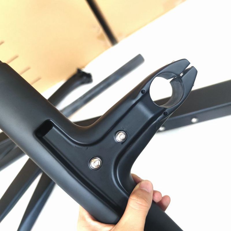 BIKEDOC HRB37 Internal Cable Routing Carbon Road Bike Handlebars