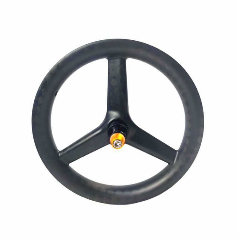 [BMX203Tri] 12inch Carbon Wheel 203 Balance Fold Bike BMX Tri Spoke Wheel