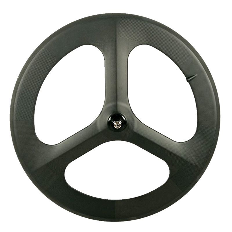 [BKE3] Aero Spoke Track Wheelset Carbon Tri Spoke Wheel BIKEDOC
