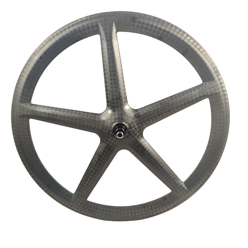 [BKW5]  5 Spoke Carbon Wheel V Brake 700C Clincher Wheelset BIKEDOC