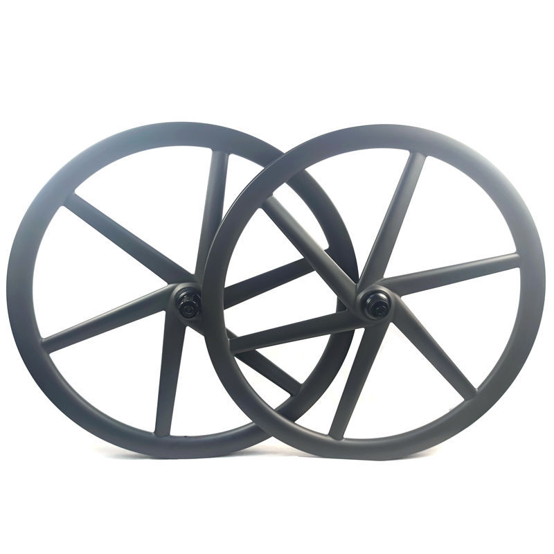 [BKGR3140]  Pairs Of Carbon Gravel Bike Wheels 700C 6 Spoke Tubeless BIKEDOC