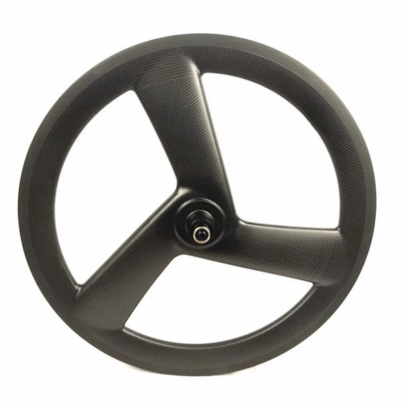 [BKTS406] Tri Spoke Carbon 406 Wheel 20Inch BMX Carbon Spoke Wheelset BIKEDOC