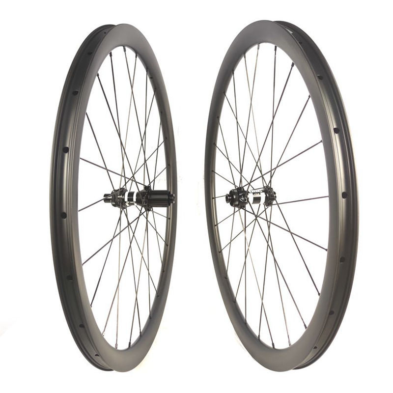 [29MM Wide] Carbon Wheelset 700C Road Disc Gravel Bike Wheels BIKEDOC