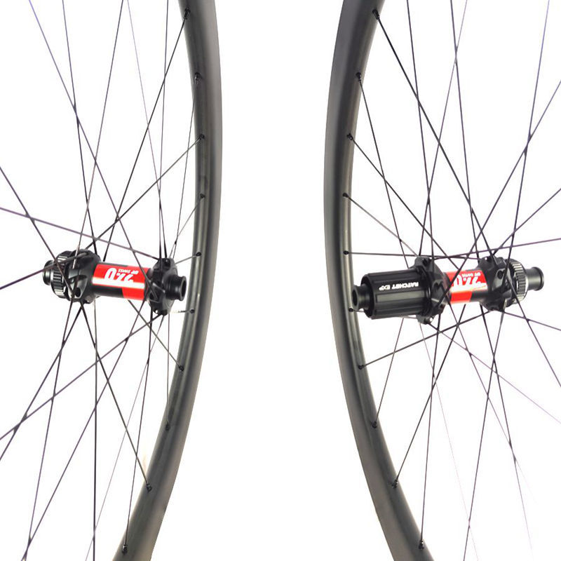 [29MM Wide] Carbon Wheelset 700C Road Disc Gravel Bike Wheels BIKEDOC