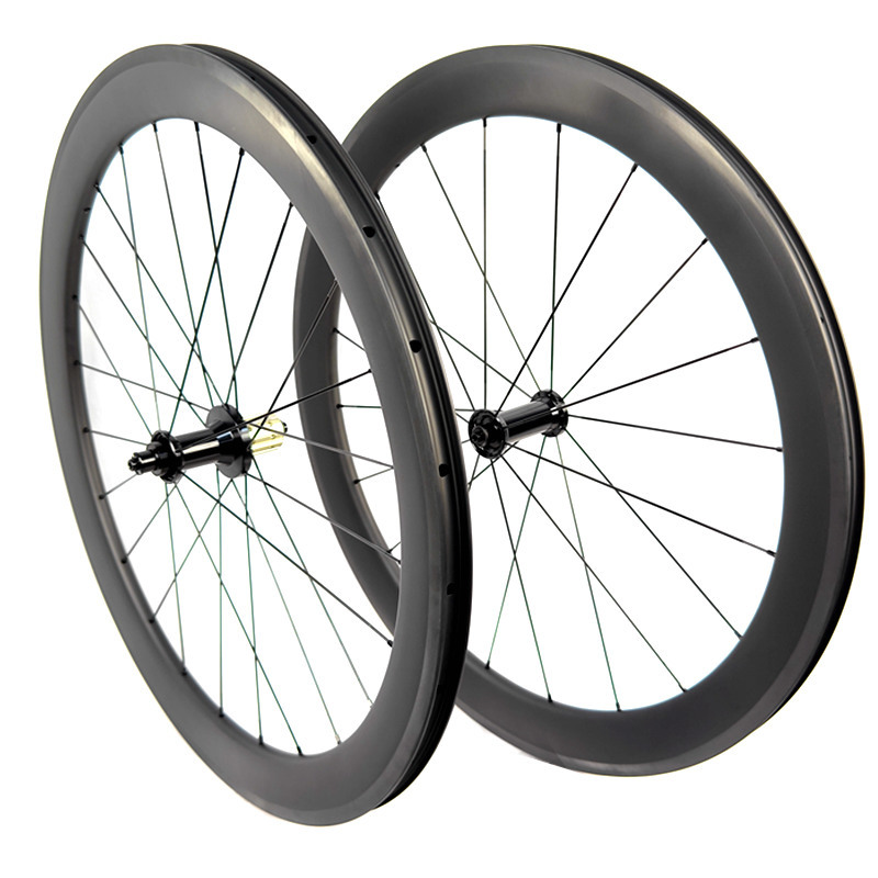 [25MM Wide] Carbon Wheelset 700C Road Rims Brakes Carbon Cycle Wheels