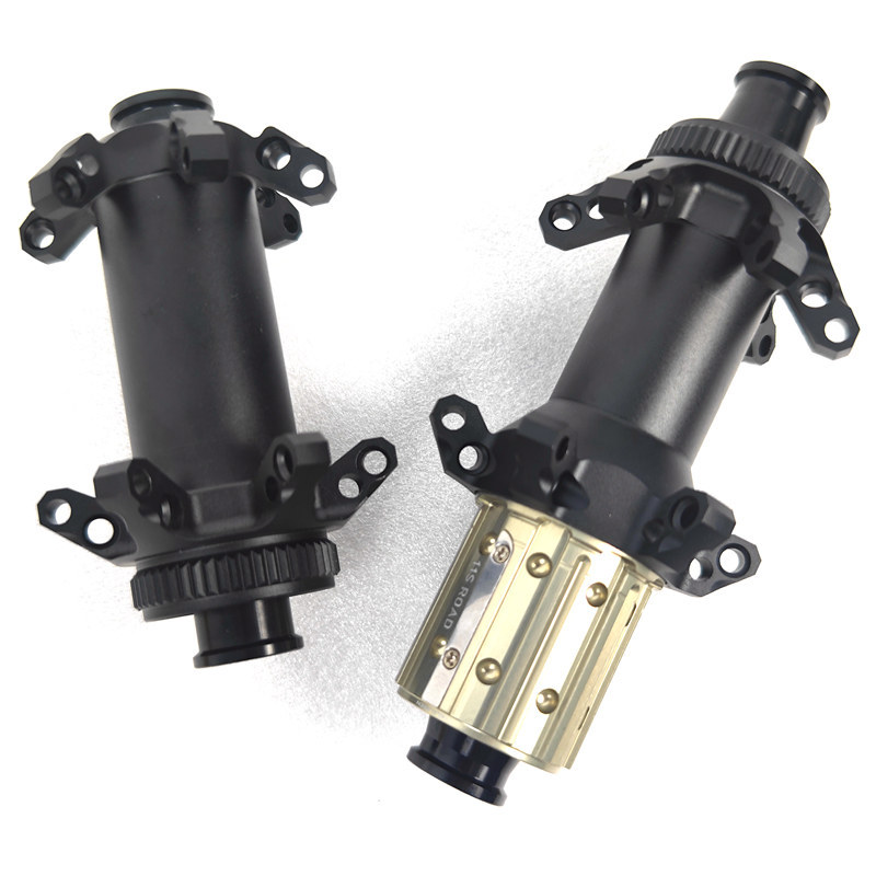310g Ratchets Structure Bicycle Hub For Carbon Spoke Disc Brake Front 24H Rear 24H