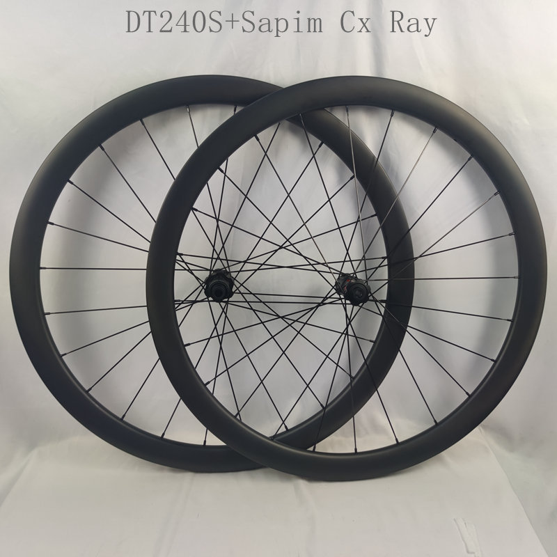 [25MM Wide] Cycling Carbon Wheels 700C Disc Brake Bicycle Wheelset BIKEDOC