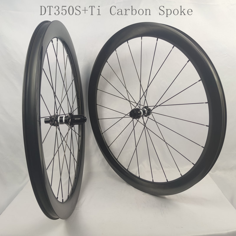 [25MM Wide] Cycling Carbon Wheels 700C Disc Brake Bicycle Wheelset BIKEDOC