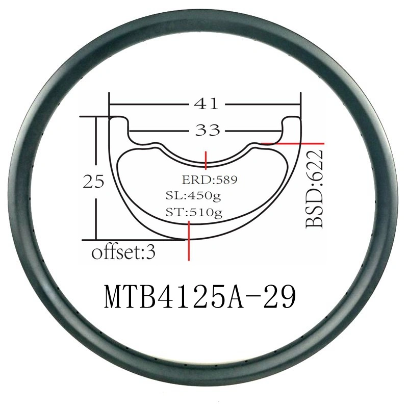 Downhill Aros Carbono MTB 29 Chinese Carbon Rim Manufactures BIKEDOC
