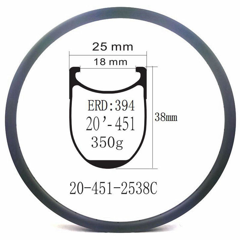 bmx carbon bike rims 20 inch
