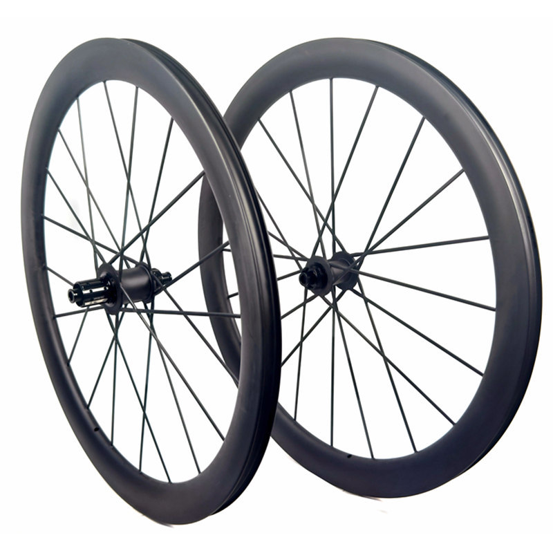 Integrated Carbon Wheelset Gravel Bike Road Disc Brake 700C Bicycle Wheels Full Carbon