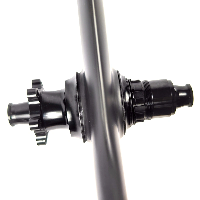 Paire De Roues Carbone 700C 70mm Tri Spokes - 3 Rayons - Route/Piste - Blanches
