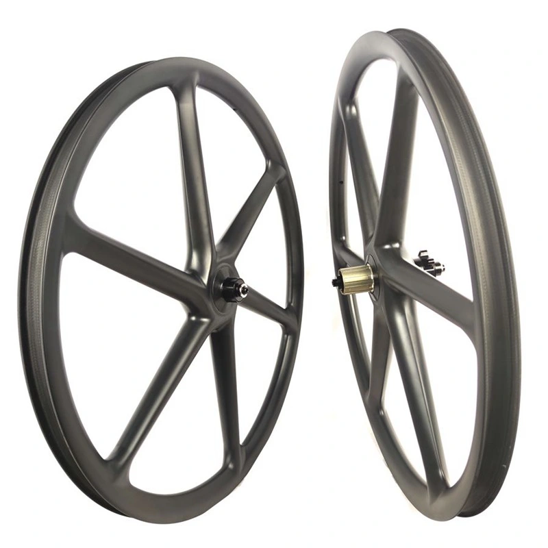 26ER MTB 6 Spoke Carbon Wheel XC Mountain Bike Wheelset 29ER BIKEDOC