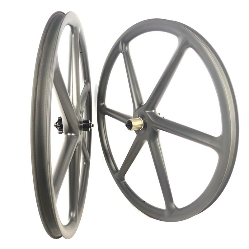 26ER MTB 6 Spoke Carbon Wheel XC Mountain Bike Wheelset 29ER BIKEDOC