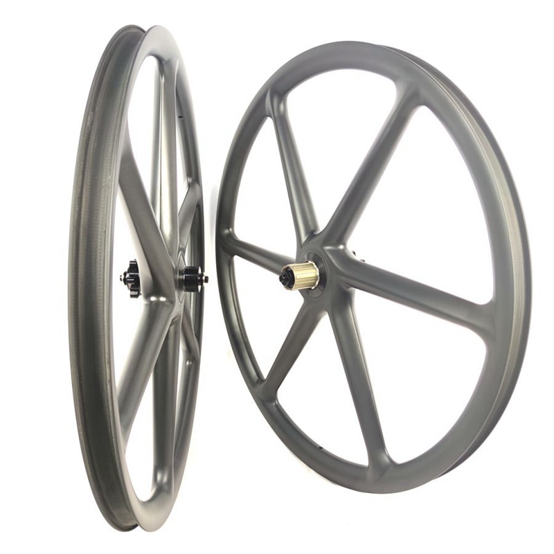 26ER MTB 6 Spoke Carbon Wheel XC Mountain Bike Wheelset 29ER BIKEDOC