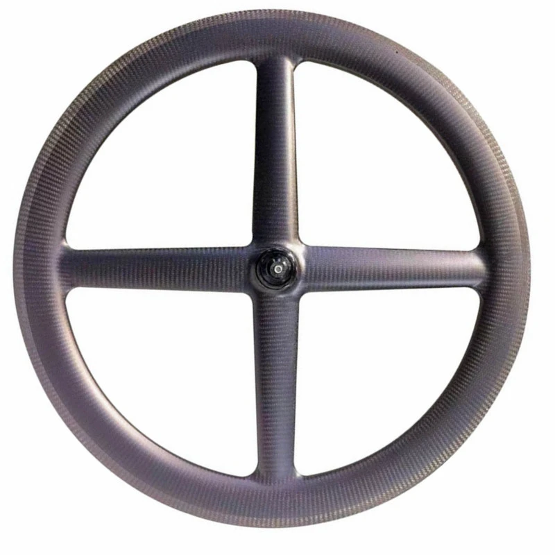 BIKEDOC 4 Spoke Wheels Bike Tubeless 700C 26MM Wide Fixed Gear Track Carbon Spoke Wheels