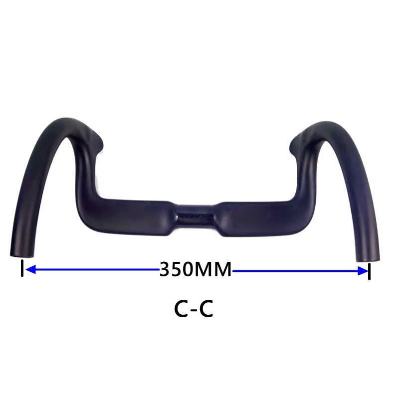 HB23 Sprint Track Handlebar 260g Carbon Bike Handle bar  Drop 120MM Reach 104MM