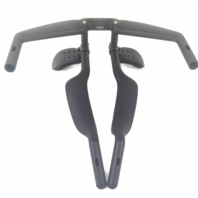 New Time Trial Handlebar Road Bicycle Carbon Fiber Rest TT Handle bar Aero Triathlon Bar With Clip on