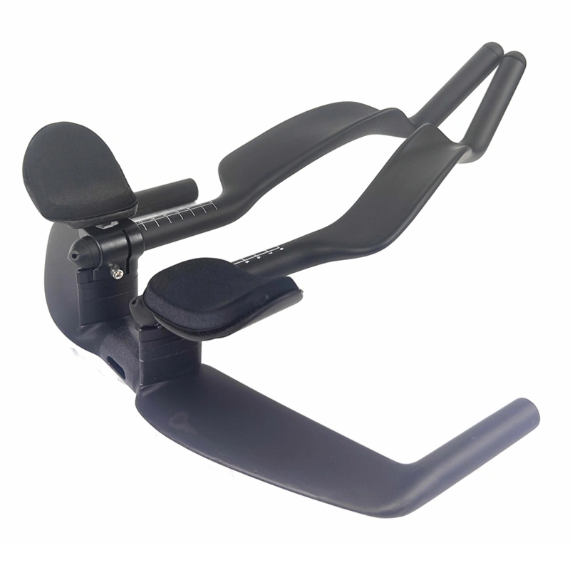 New Time Trial Handlebar Road Bicycle Carbon Fiber Rest TT Handle bar Aero Triathlon Bar With Clip on