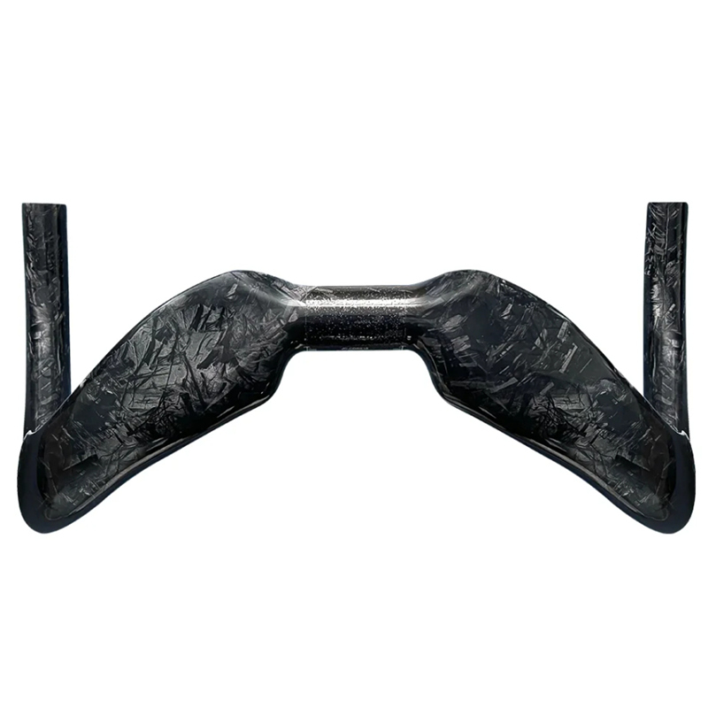 H10 330MM Bent Carbon Track Handlebar Bunch Bar Sprint