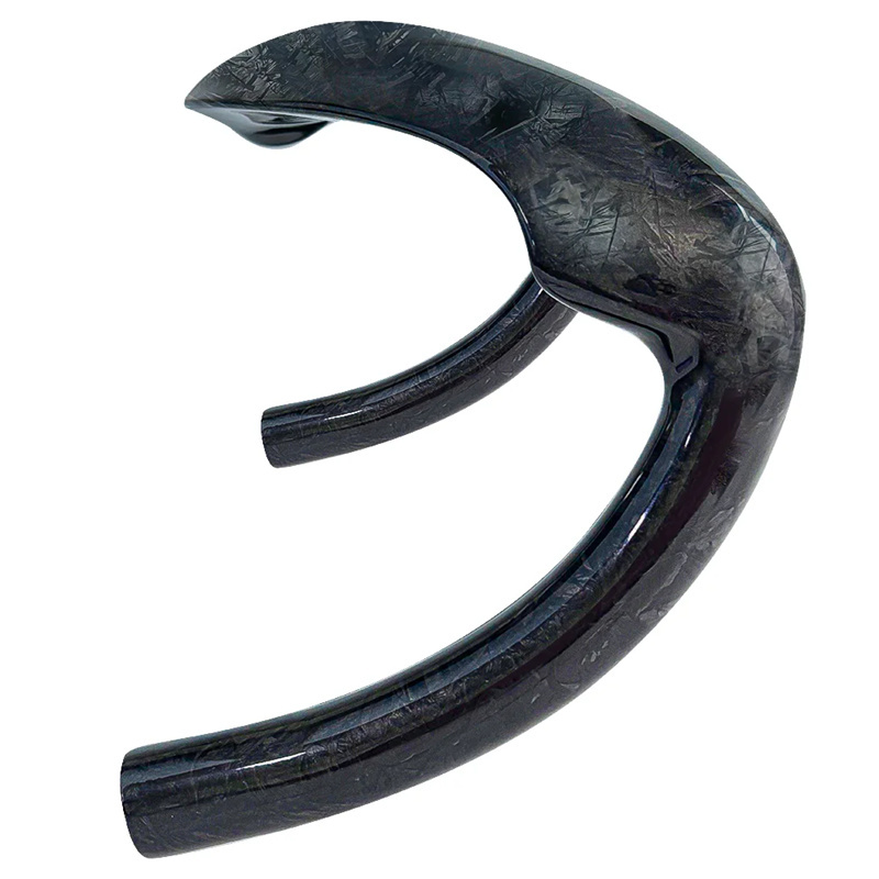 H10 330MM Bent Carbon Track Handlebar Bunch Bar Sprint Handle bar Cycling