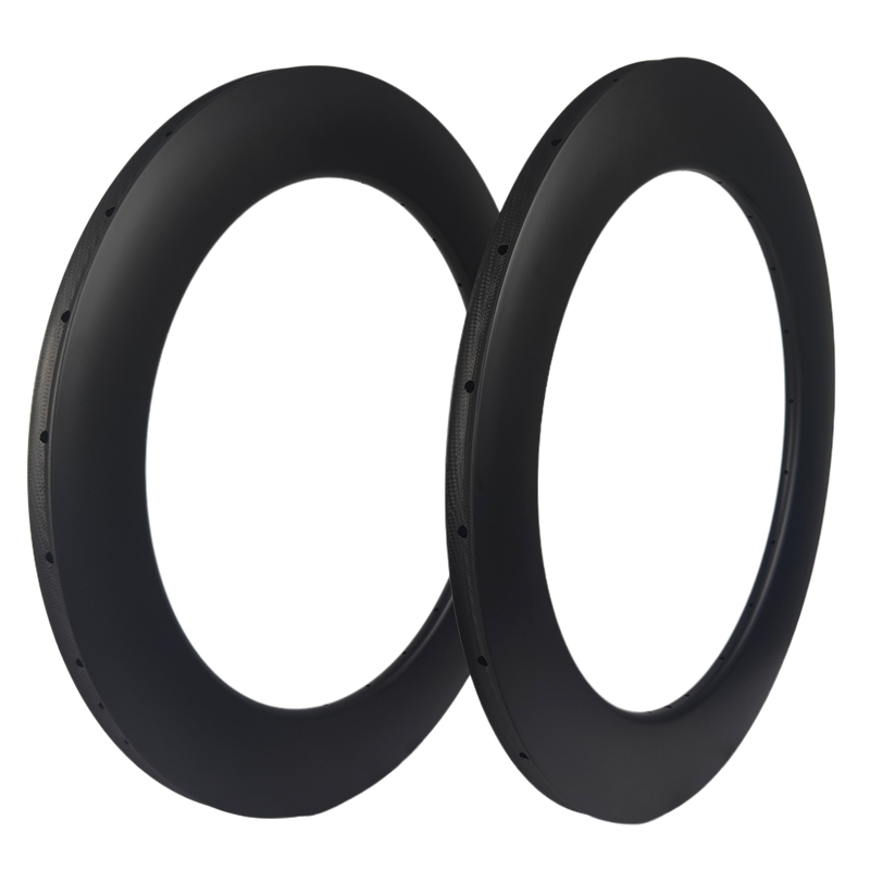 RD2588T Carbon 88mm Rims 700C Track Rim Tubular Road Bike Cycling Disc