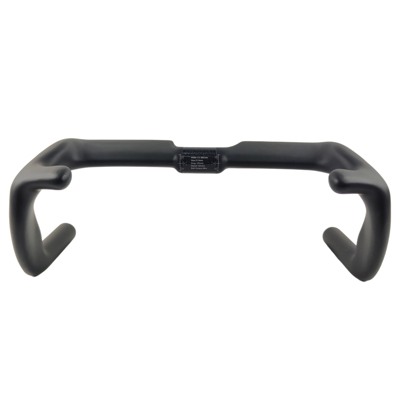 TB26 Aero Track Handlebar With Hoods Cycling Sprint Match Bent Handle Bar Carbon Bunch Handlebars