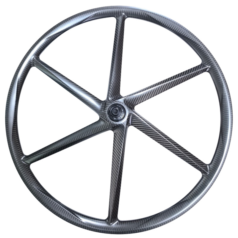 JQ6 Ultra Light 29 Inch 6 Spoke Wheel Ebike MTB 29 148 Boost Thru Axel Carbon Fiber Gravel 6 Spokes Bike Wheels