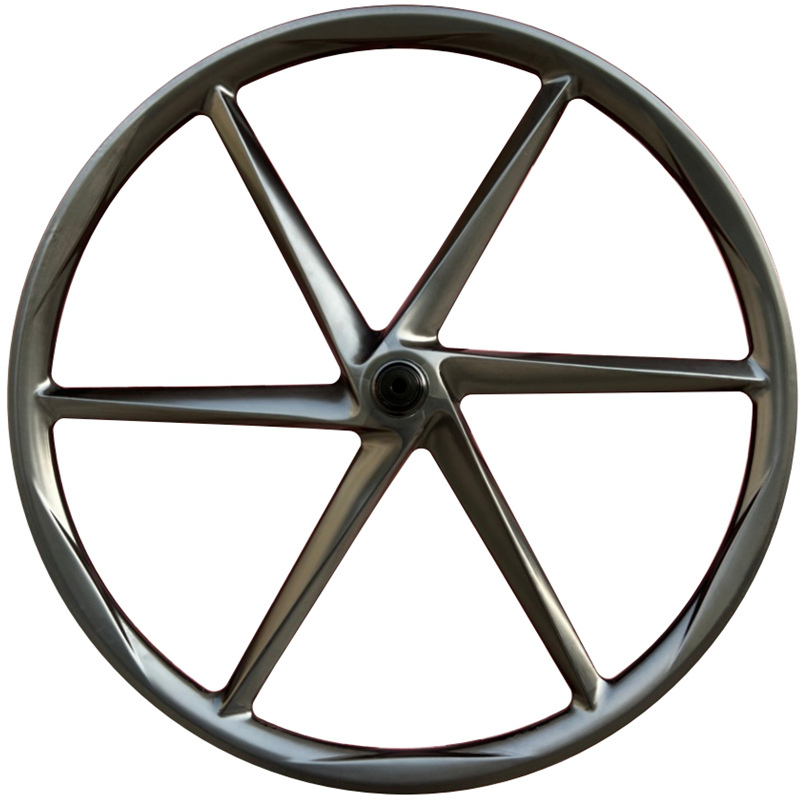 JQ6 Ultra Light 29 Inch 6 Spoke Wheel Ebike MTB 29 148 Boost Thru Axel Carbon Fiber Gravel 6 Spokes Bike Wheels