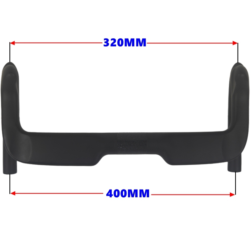 BIKEDOC HB27 Sprint Bunchba Aero Track Handlebar 320MM Carbon Bunch Bar Glossy Matte Drop Bar Front Brake Handle