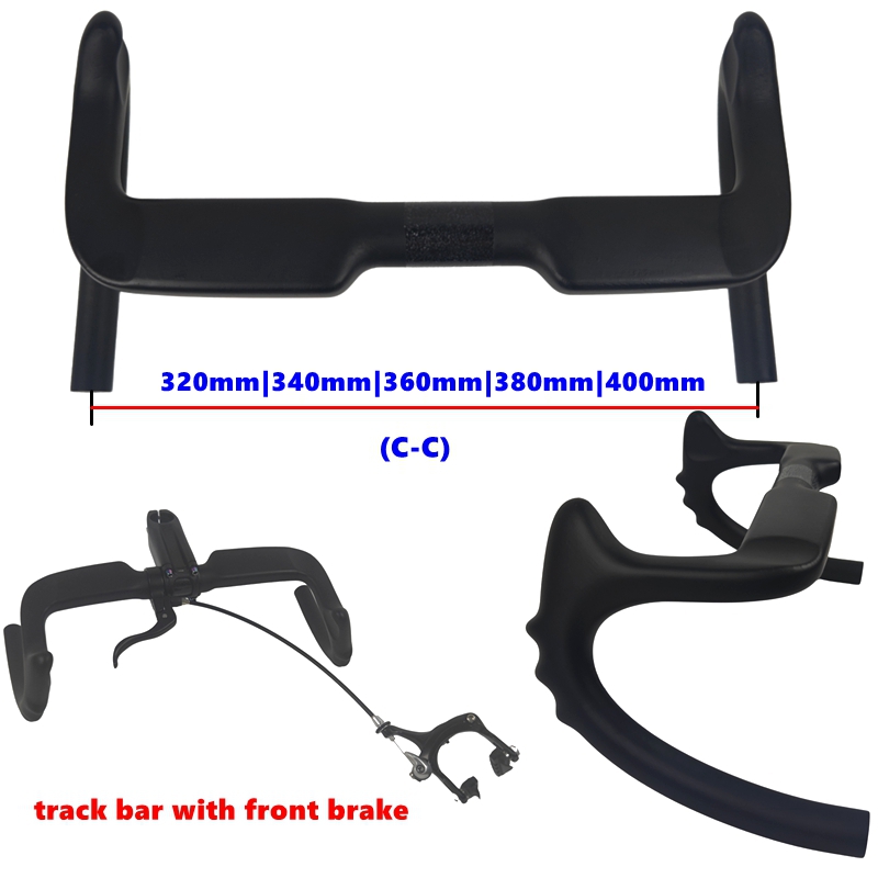 BIKEDOC HB27 Sprint Bunchba Aero Track Handlebar 320MM