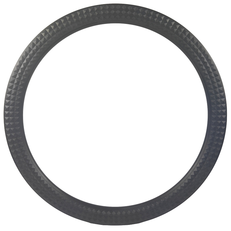 BIKEDOC Armored-shaped Surface Carbon Rims 700C Wide Gravel Rim 33MM Lightweight Gravel Bike Rim Tubeless 28H