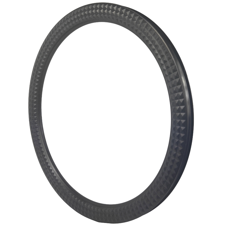 BIKEDOC Armored-shaped Surface Carbon Rims 700C Wide Gravel Rim 33MM Lightweight Gravel Bike Rim Tubeless 28H