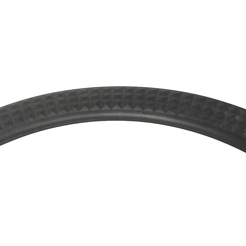 BIKEDOC Armored-shaped Surface Carbon Rims 700C Wide Gravel Rim 33MM Lightweight Gravel Bike Rim Tubeless 28H