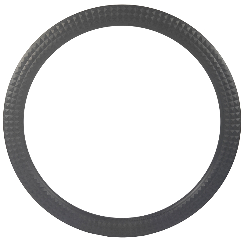 BIKEDOC Armored-shaped Surface Carbon Rims 700C Wide Gravel Rim 33MM Lightweight Gravel Bike Rim Tubeless 28H