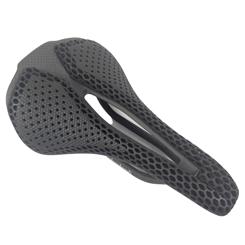 BIKEDOC 3D Printed Saddle 155g Ultralight Carbon Bike Seat For Women Men Triathlon Road MTB Bicycle Saddle Gravel Bike Accessories