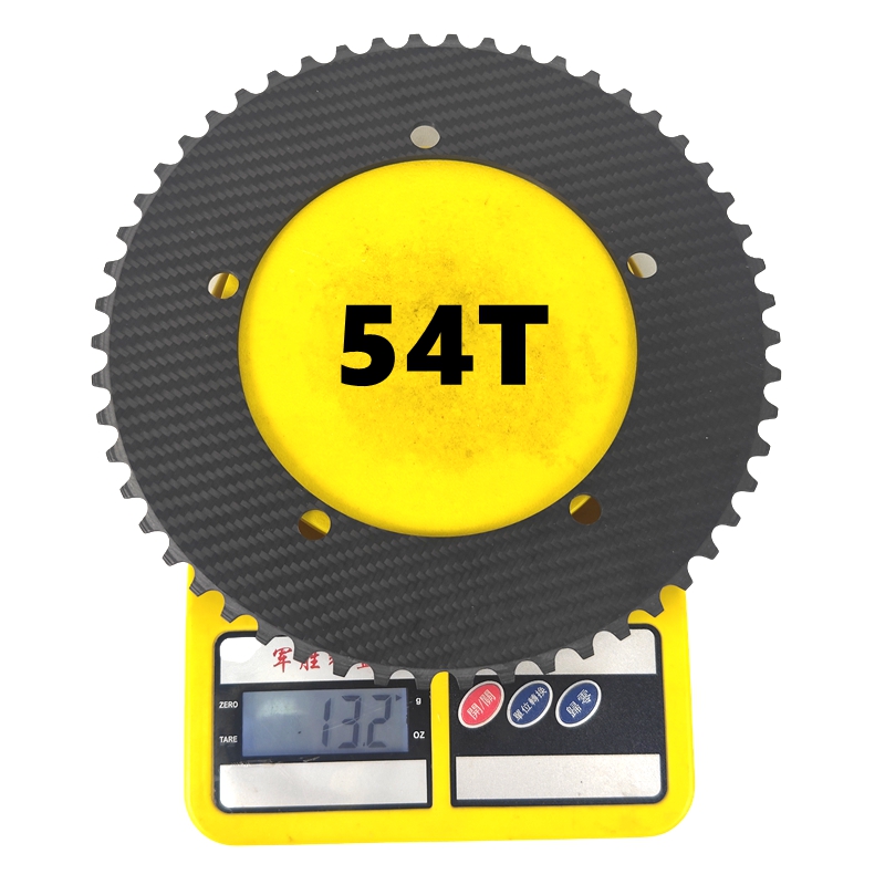 Track Carbon Chainring 144 BCD Single Speed Chainrings 49-64T