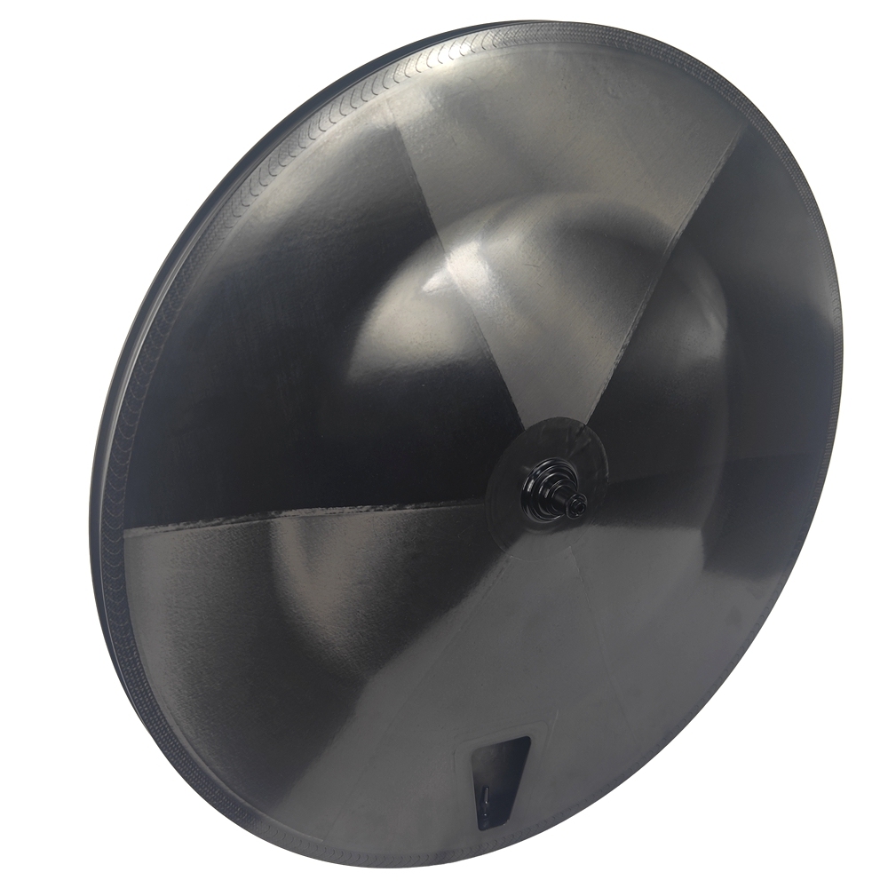 FB01 26MM Wide Ultralight Disc Wheel TT Bike Rim Brake 700C Carbon Disc Wheel Set Laser Brake Surface UD Paintless
