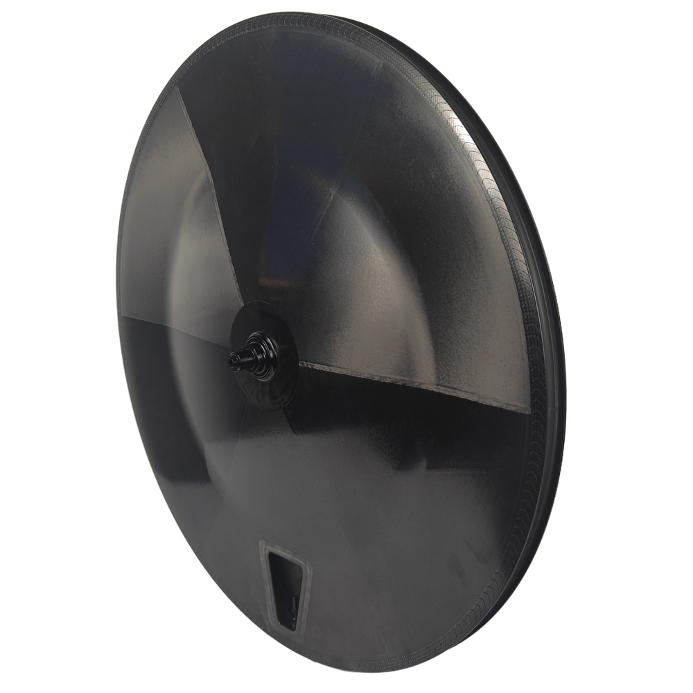 FB01 26MM Wide Ultralight Disc Wheel TT Bike Rim Brake 700C Carbon Disc Wheel Set Laser Brake Surface UD Paintless