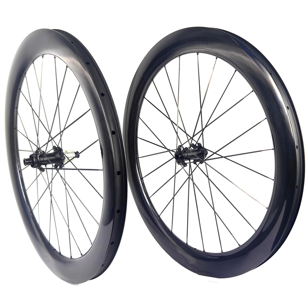BIKEDOC 30FAT Aero Gravel Wheels with Carbon Spoke Rachet System 52T TPI Bearing Hub 23MM Internal Fat Carbon Wheelset